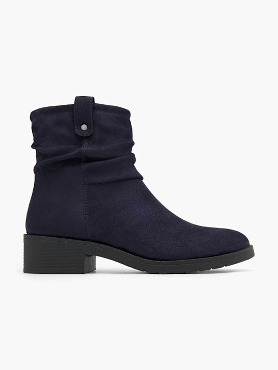 graceland clássica ankle boot azul deichmann