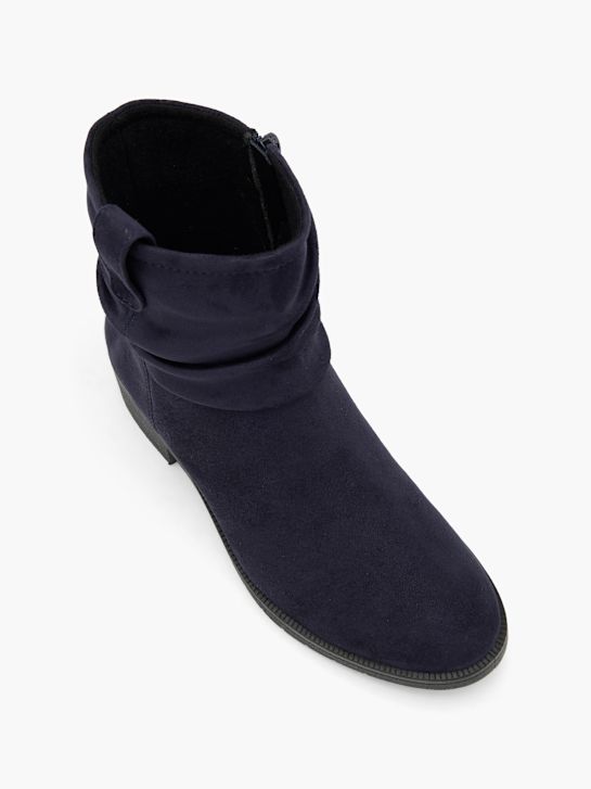 graceland clássica ankle boot azul deichmann