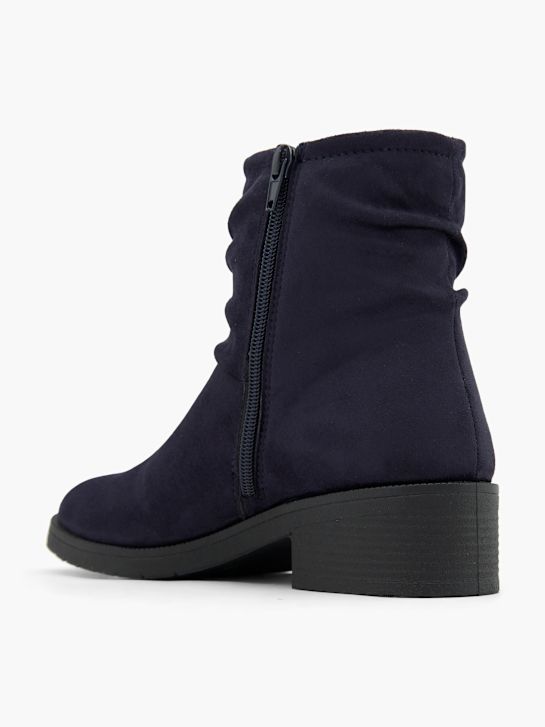 graceland clássica ankle boot azul deichmann