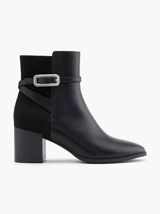 graceland clássica ankle boot preta deichmann
