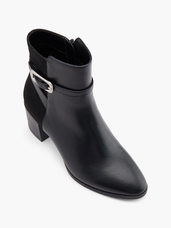graceland clássica ankle boot preta deichmann