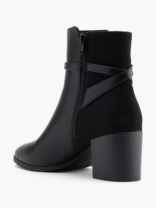 graceland clássica ankle boot preta deichmann