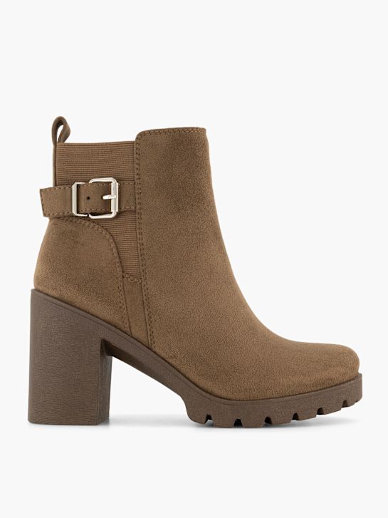 graceland clássica ankle boot marrom deichmann