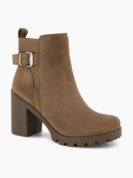 graceland clássica ankle boot marrom deichmann