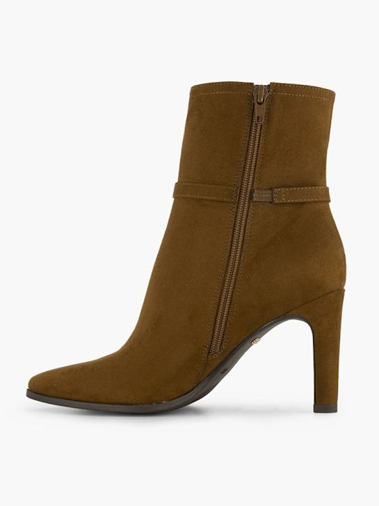 esprit clássica ankle boot de conhaque deichmann
