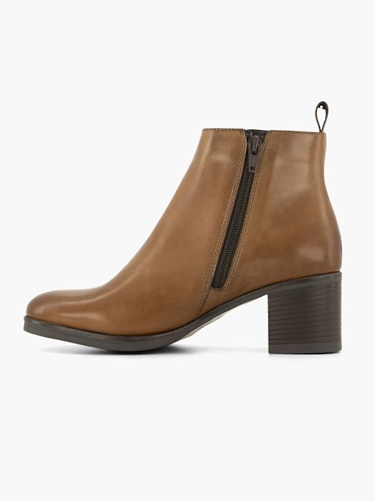 5ª avenida clássica ankle boot de conhaque deichmann