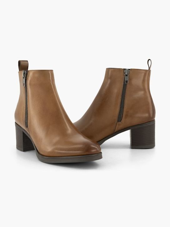5ª avenida clássica ankle boot de conhaque deichmann