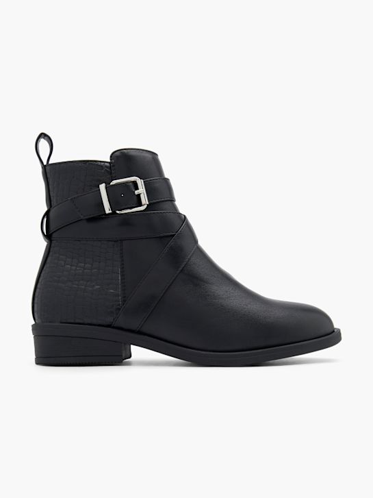 graceland clássica ankle boot preta deichmann