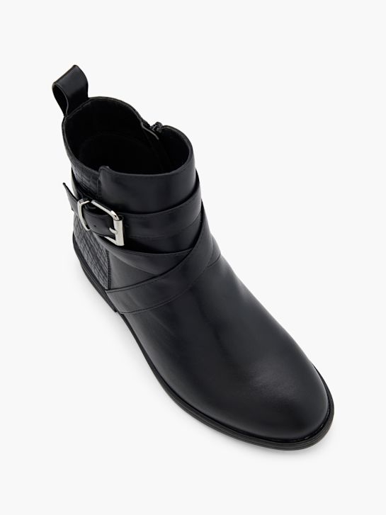 graceland clássica ankle boot preta deichmann