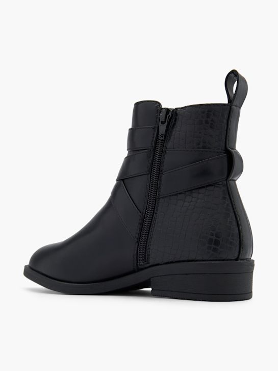 graceland clássica ankle boot preta deichmann