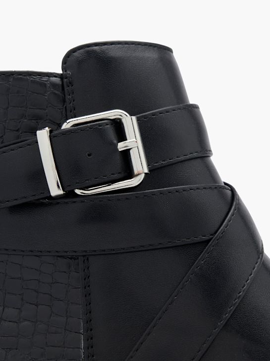 graceland clássica ankle boot preta deichmann