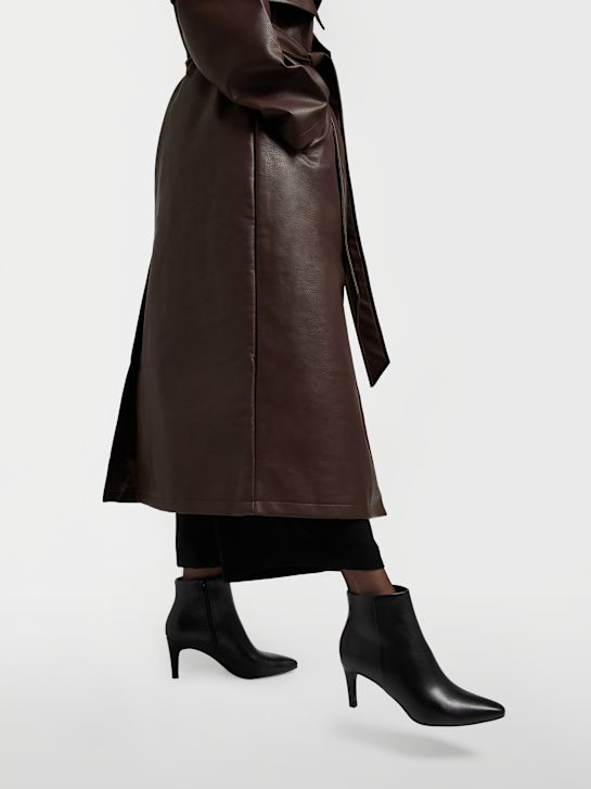 passarela clássica ankle boot preta deichmann