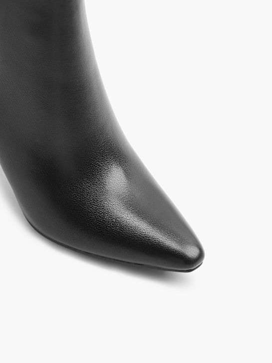 passarela clássica ankle boot preta deichmann