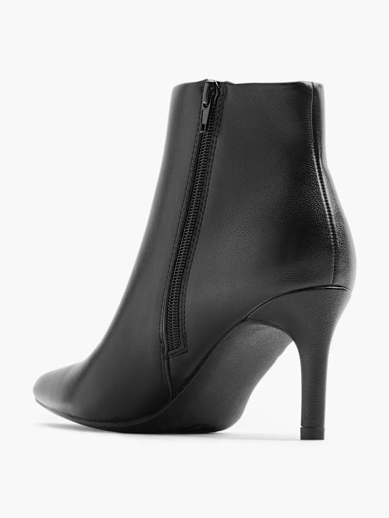 passarela clássica ankle boot preta deichmann