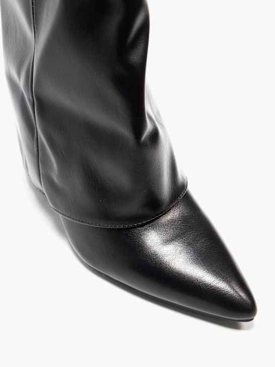 trufa clássica ankle boot preta deichmann