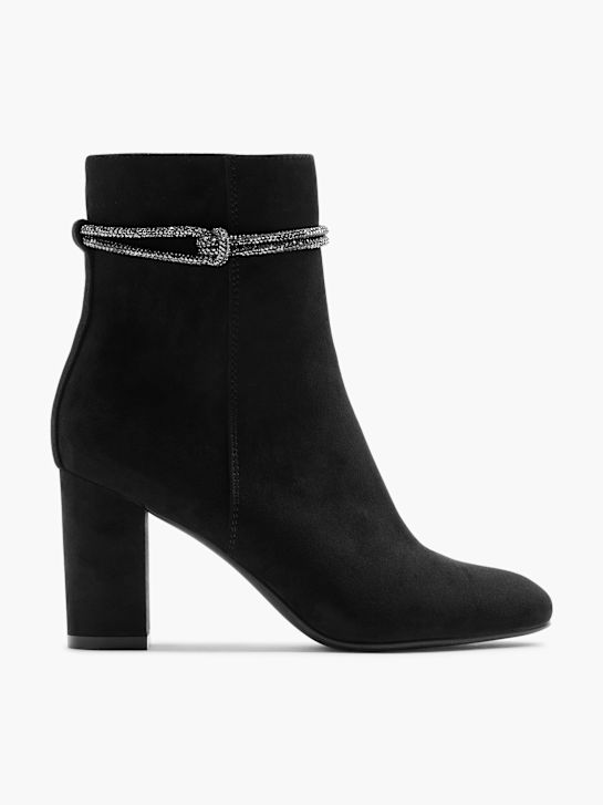 graceland clássica ankle boot preta deichmann