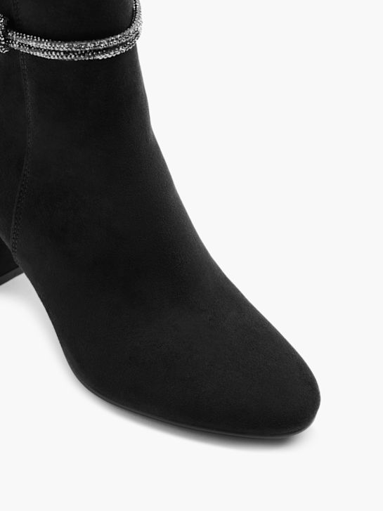 graceland clássica ankle boot preta deichmann