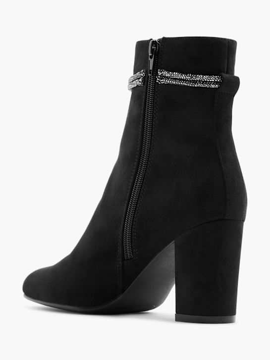 graceland clássica ankle boot preta deichmann