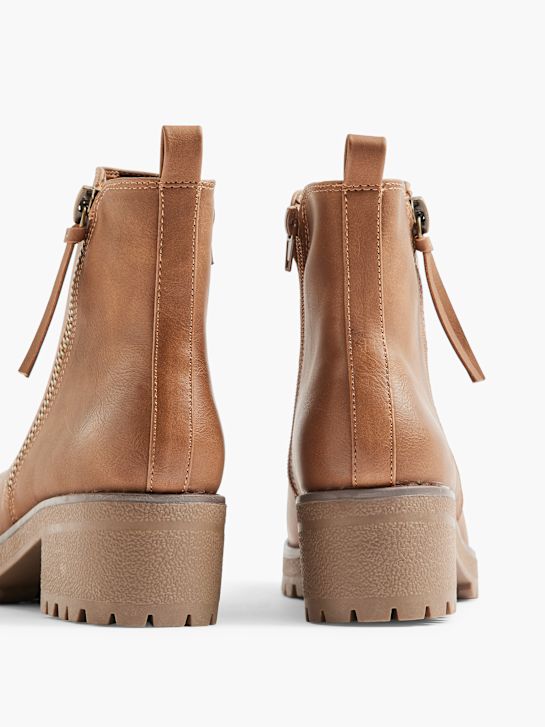graceland clássica ankle boot marrom deichmann
