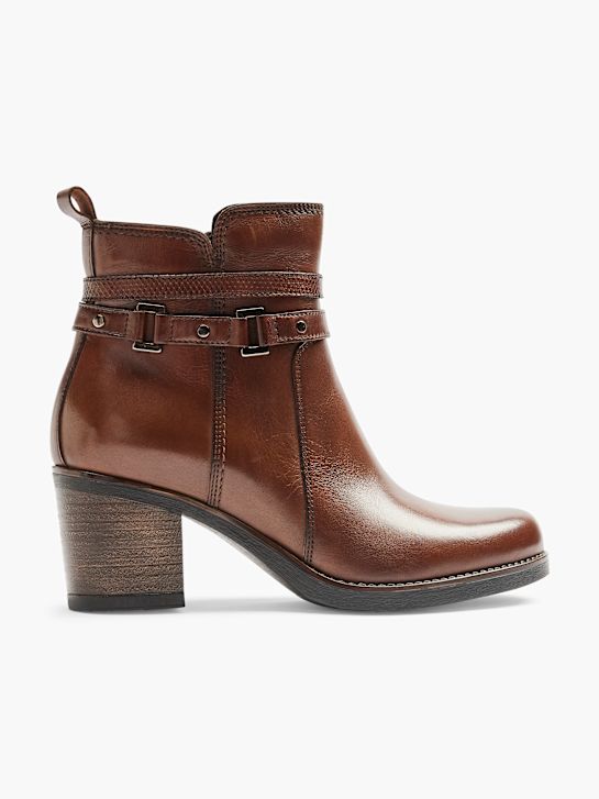 5ª avenida clássica ankle boot vermelha deichmann