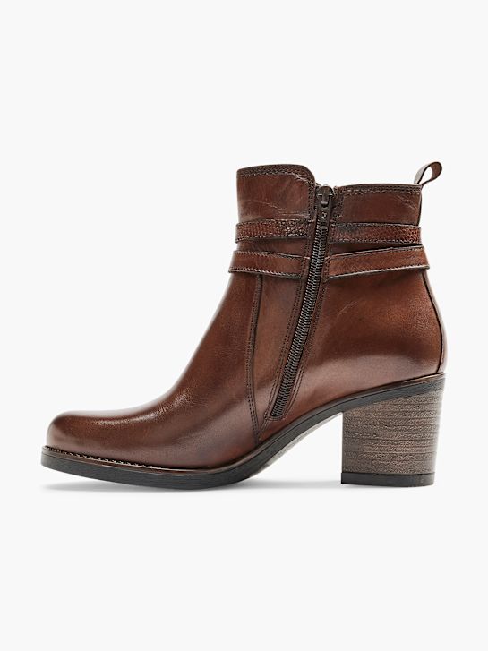 5ª avenida clássica ankle boot vermelha deichmann