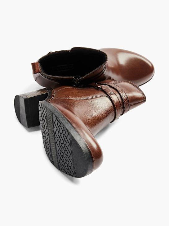 5ª avenida clássica ankle boot vermelha deichmann