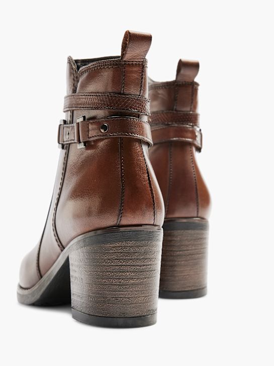 5ª avenida clássica ankle boot vermelha deichmann