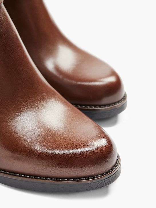 5ª avenida clássica ankle boot vermelha deichmann