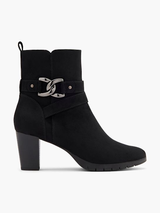 graceland clássica ankle boot preta deichmann