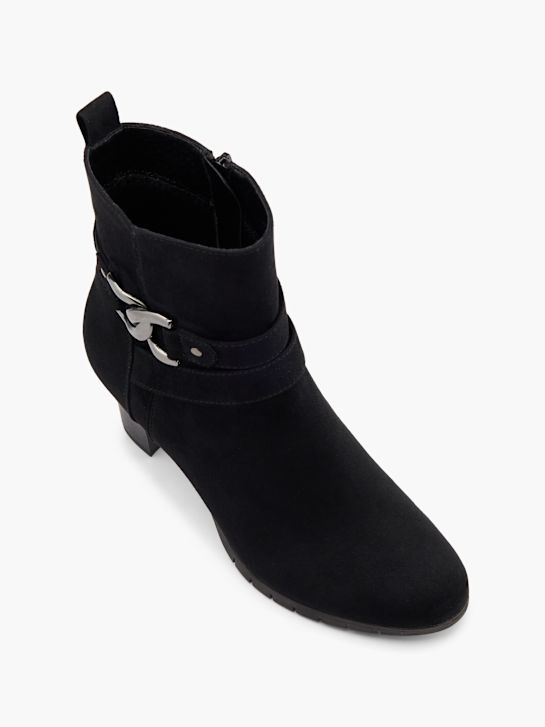 graceland clássica ankle boot preta deichmann