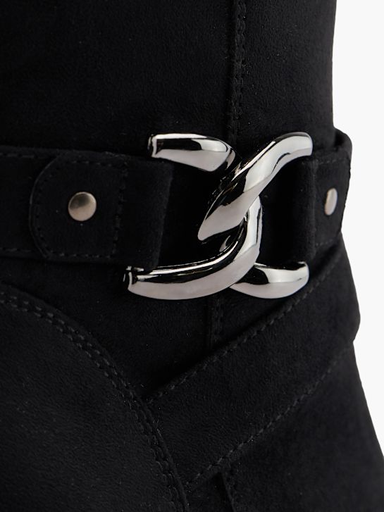graceland clássica ankle boot preta deichmann