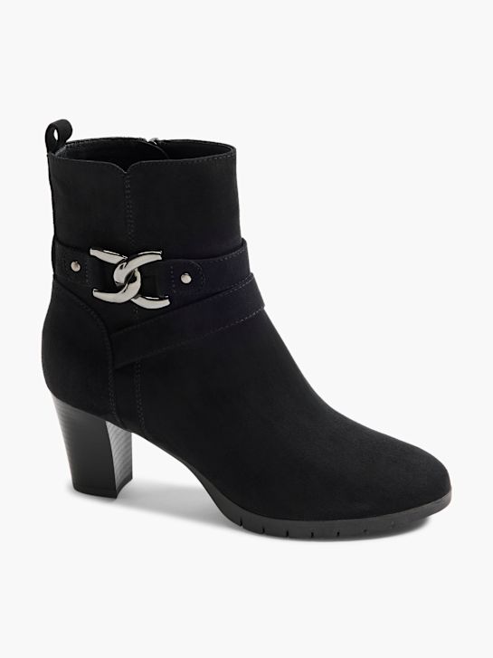 graceland clássica ankle boot preta deichmann