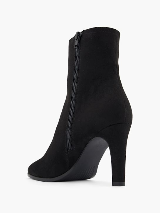 passarela clássica ankle boot preta deichmann