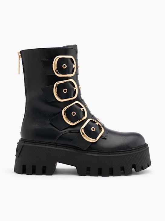 buffalo biker boot preto deichmann