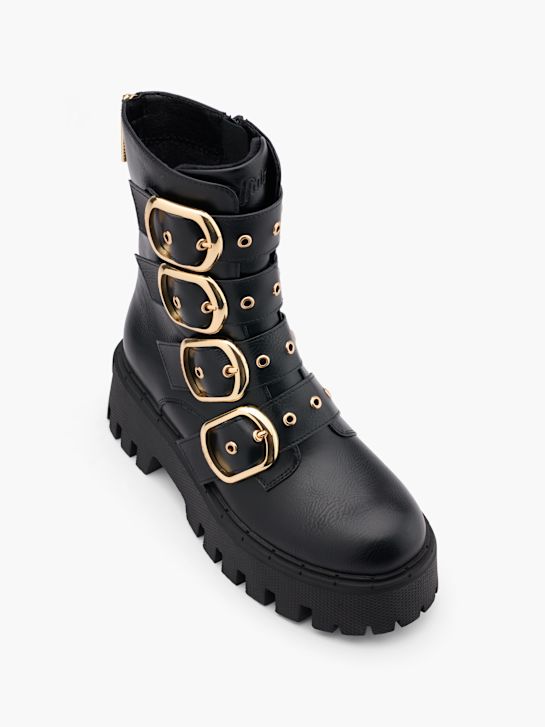 buffalo biker boot preto deichmann