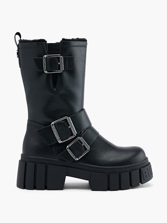 buffalo biker boot preto deichmann