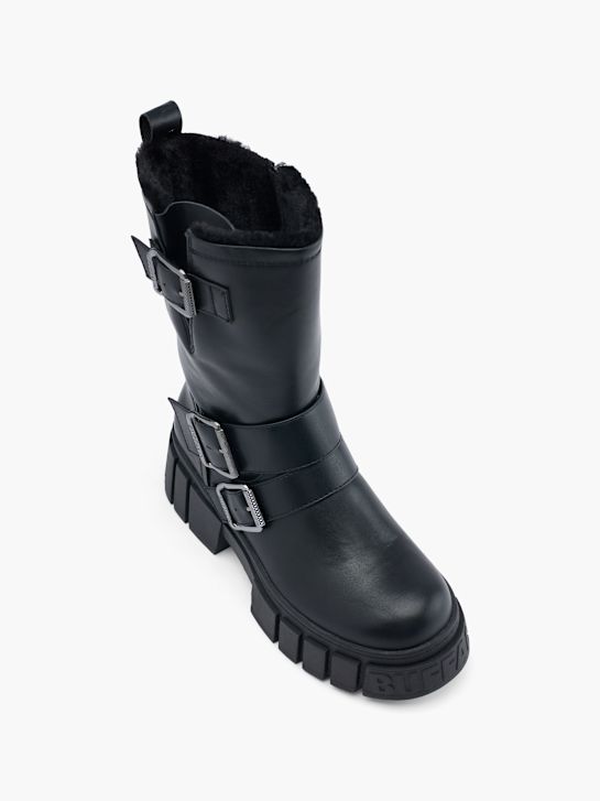 buffalo biker boot preto deichmann