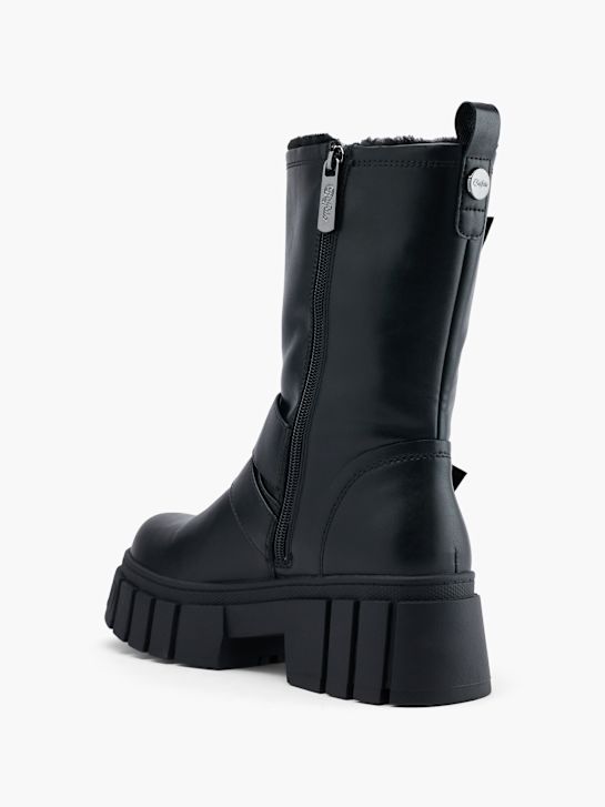 buffalo biker boot preto deichmann