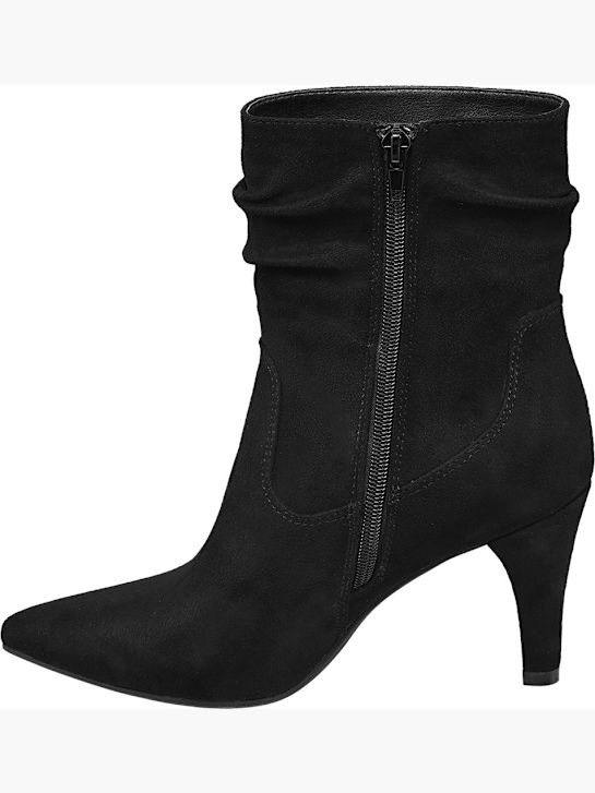 graceland clássica ankle boot preta deichmann