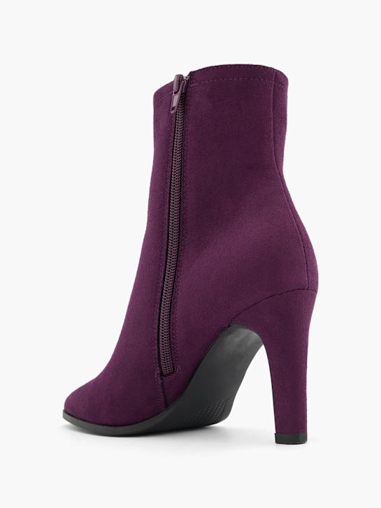 passarela clássica ankle boot roxo deichmann
