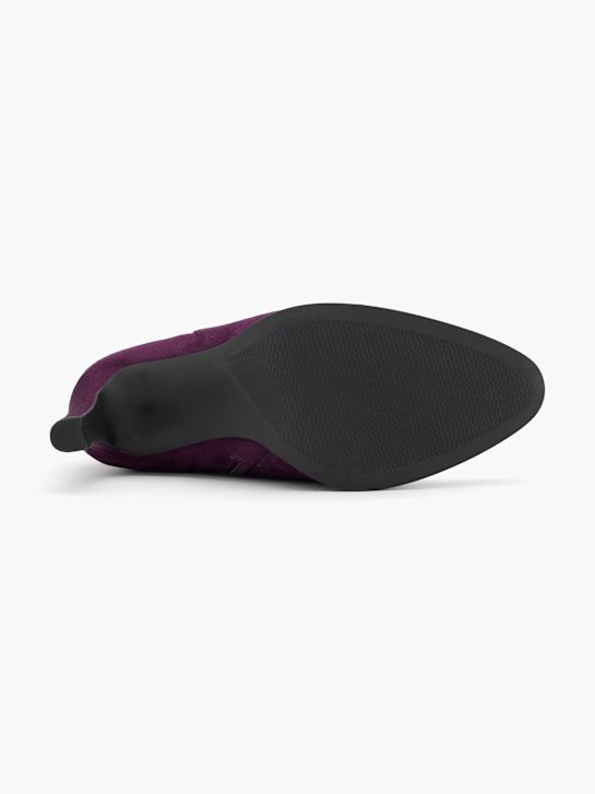passarela clássica ankle boot roxo deichmann