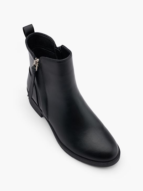 graceland clássica ankle boot preta deichmann