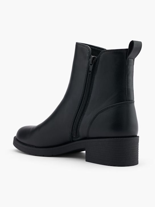 graceland clássica ankle boot preta deichmann