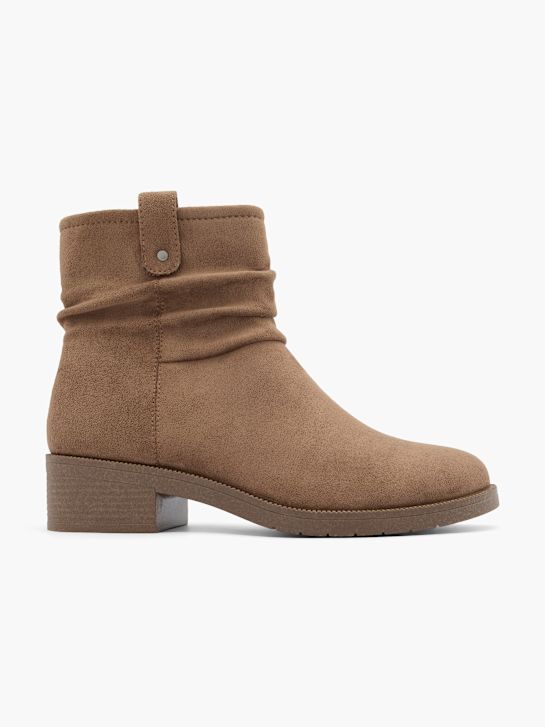 graceland clássica ankle boot marrom deichmann