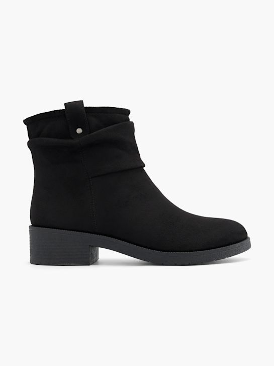 graceland clássica ankle boot preta deichmann