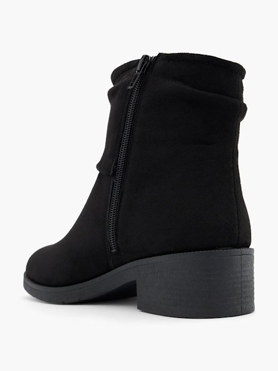graceland clássica ankle boot preta deichmann