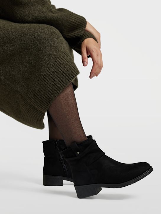 graceland clássica ankle boot preta deichmann