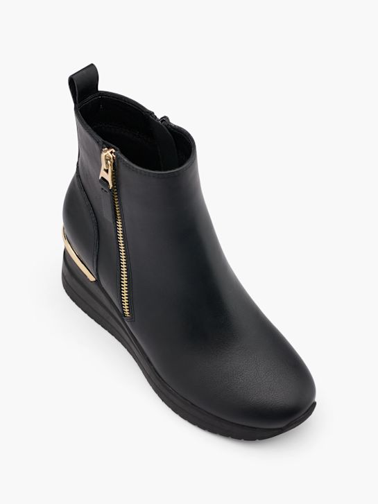graceland clássica ankle boot preta deichmann