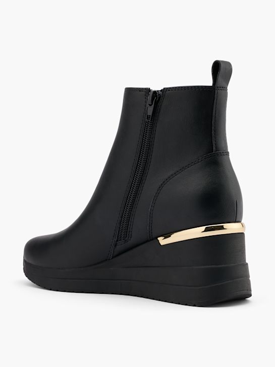 graceland clássica ankle boot preta deichmann