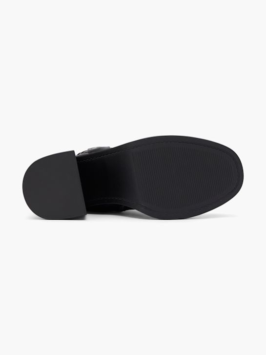 passarela clássica ankle boot preta deichmann
